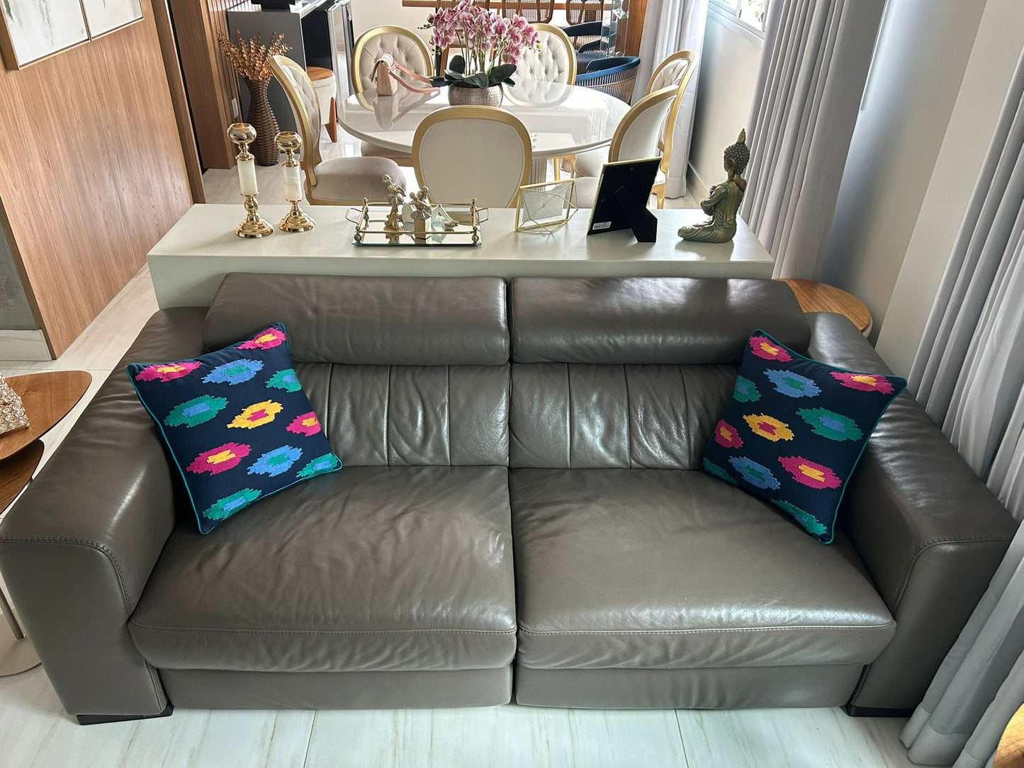Sofá elétrico couro Natuzzi
