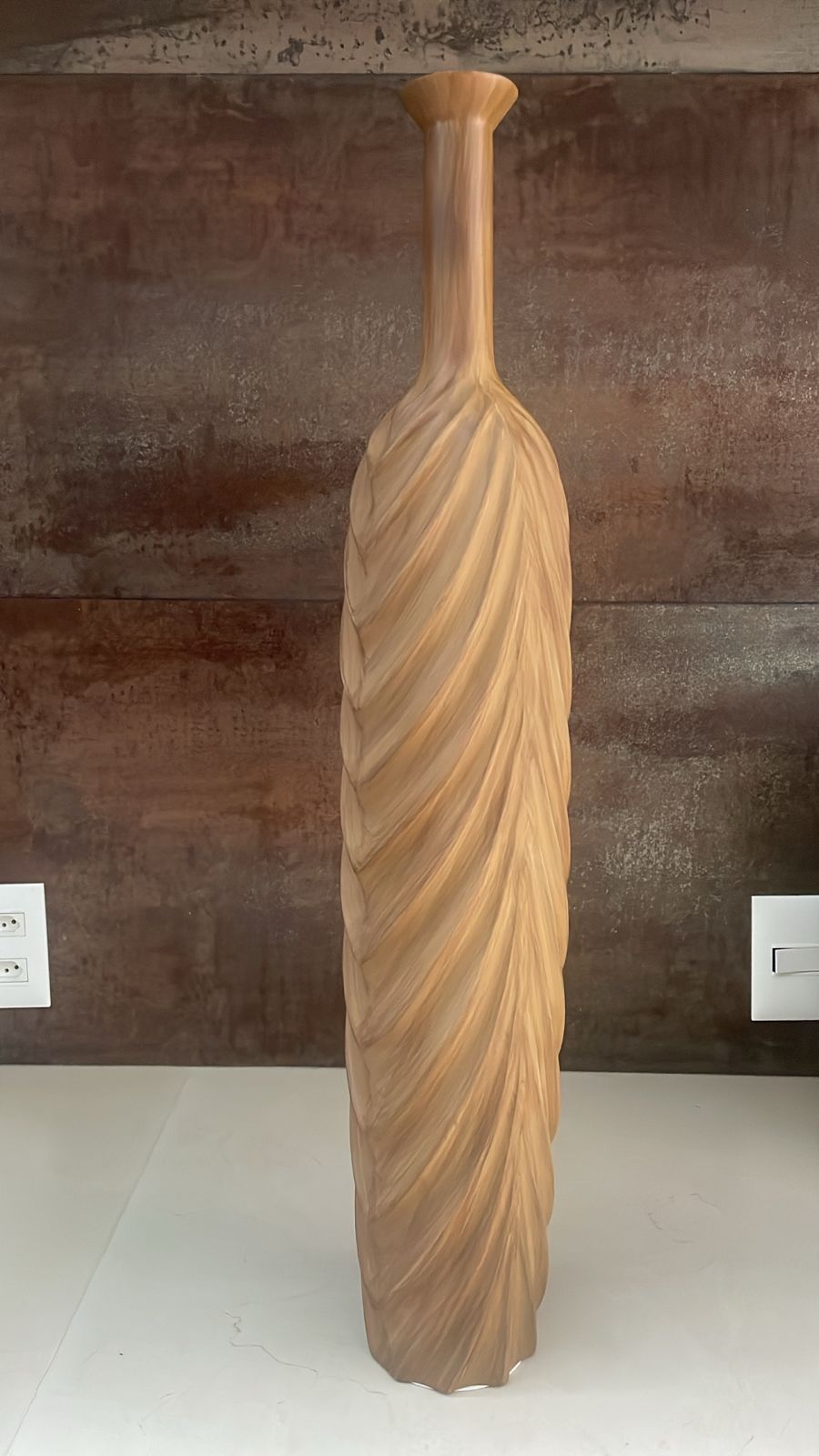 Adorno vaso de madeira Camicado (38%)