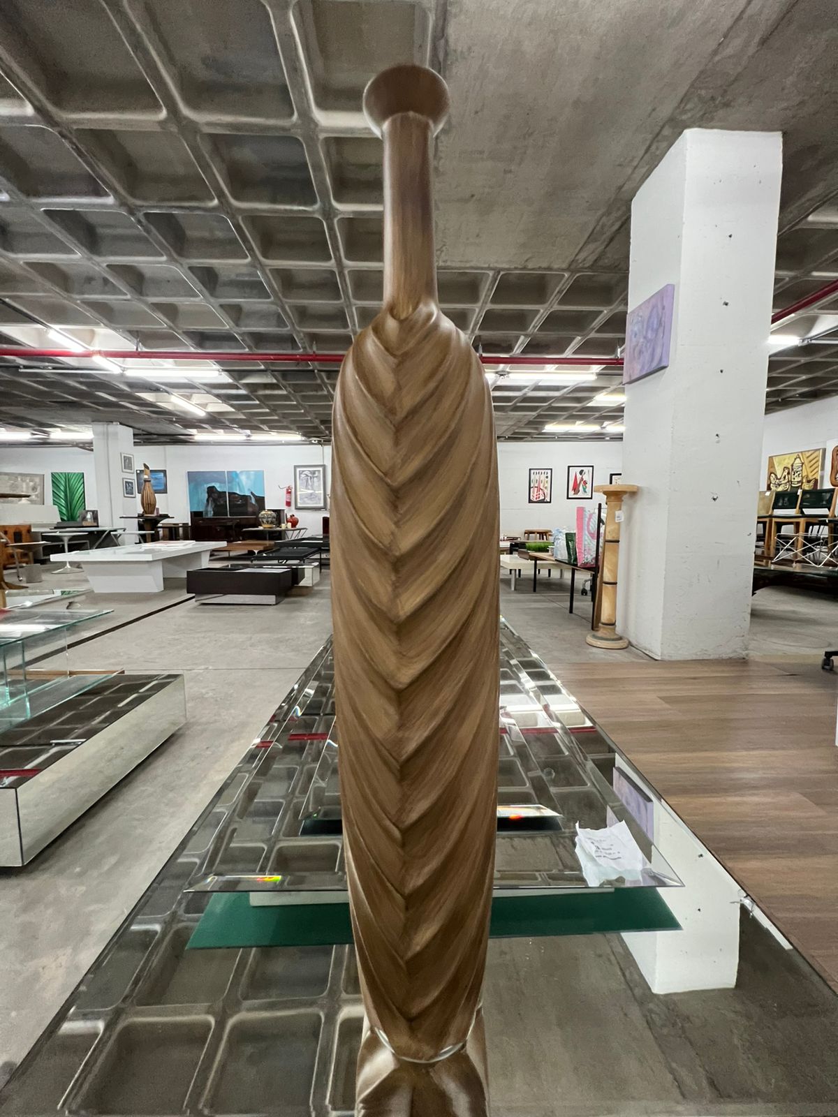 Adorno vaso de madeira Camicado (38%)