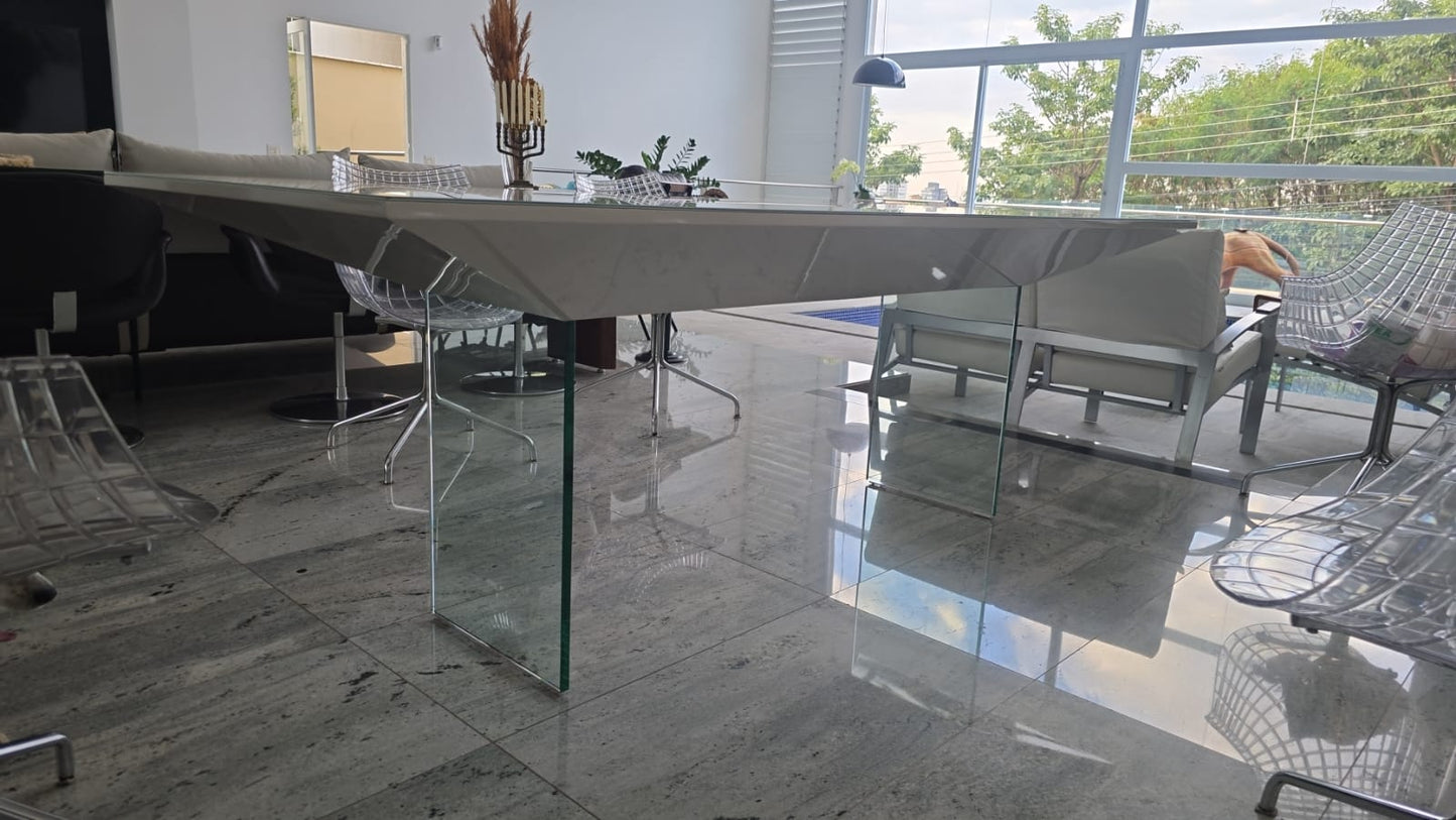 Mesa de jantar slim Templum