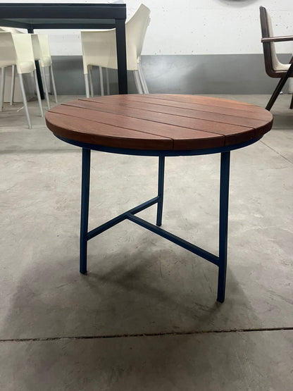Mesa lateral Air com pés azul