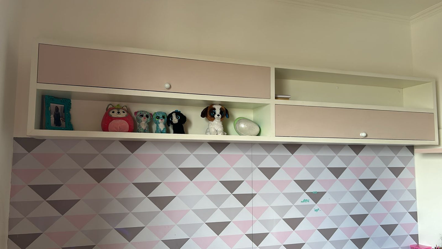 Nicho / estante para parede para quarto infantil