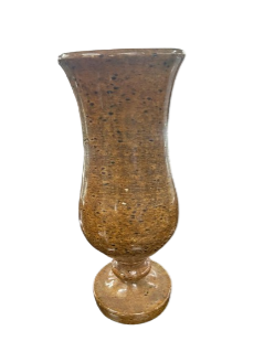 Vaso de pedra sabão polido