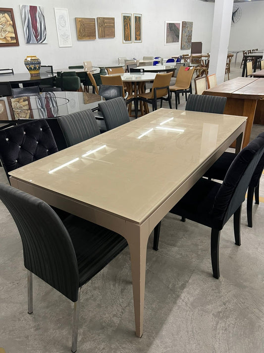 Mesa clara laqueada Líder