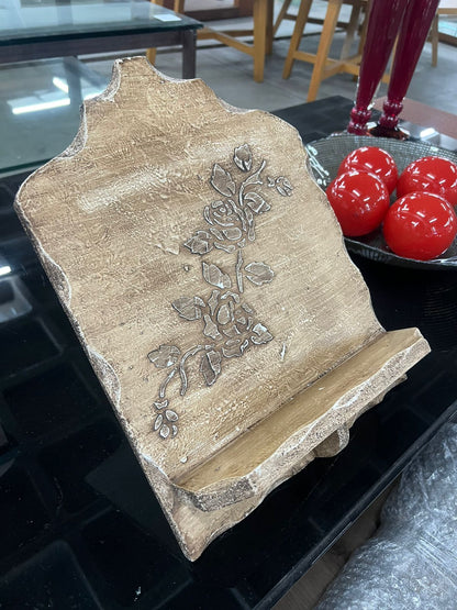 Suporte para bíblia de madeira