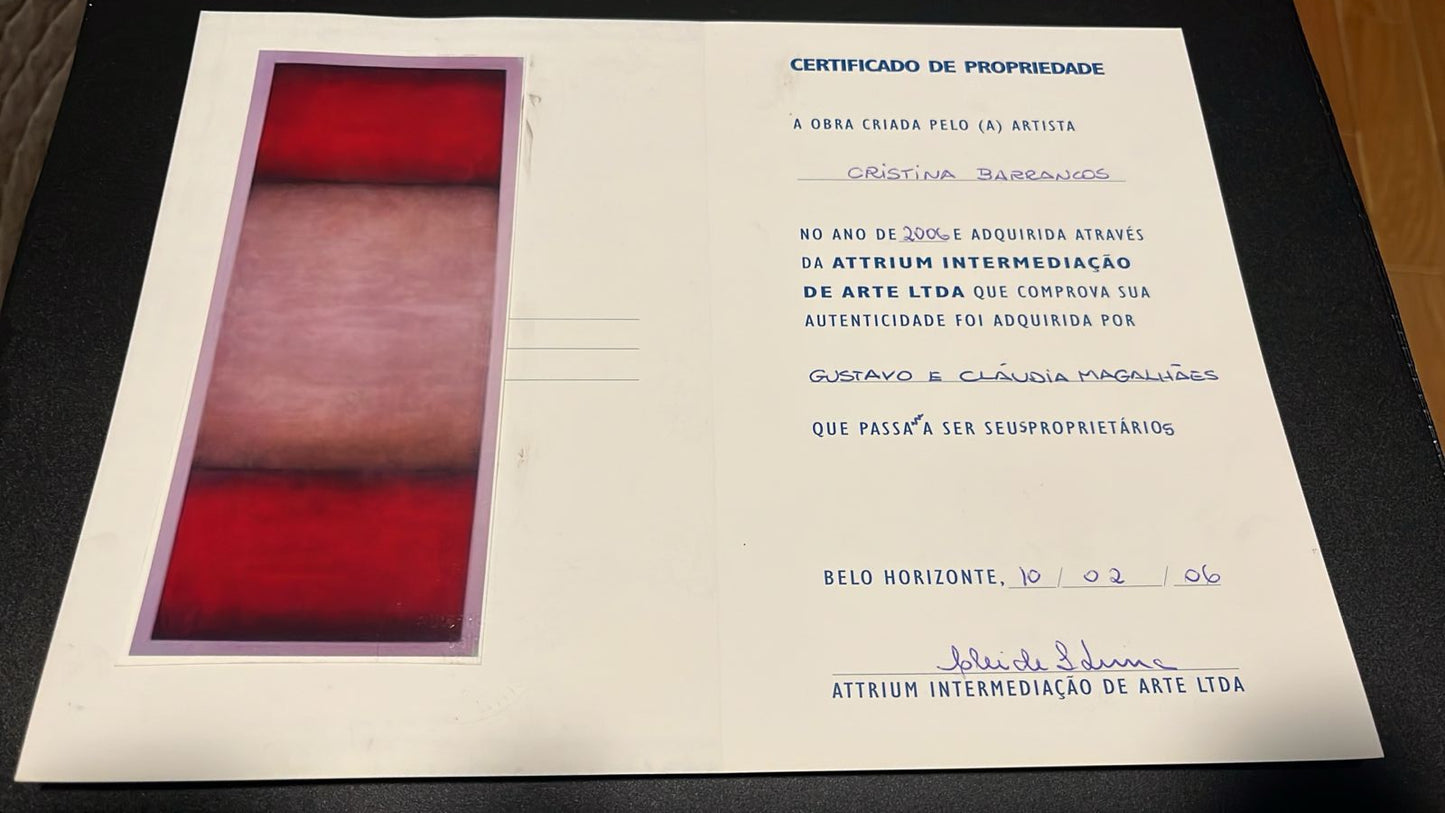Quadro Cristina Barrancos 2004 (38%)