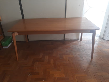 Mesa madeira 6 lugares Ares tauari Tok & Stok