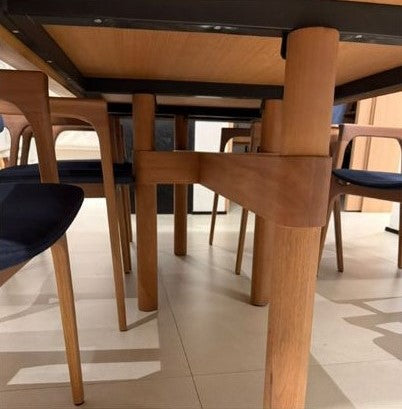 MESA JANTAR RETANGULAR CARVALHO KERNEL LÍDER
