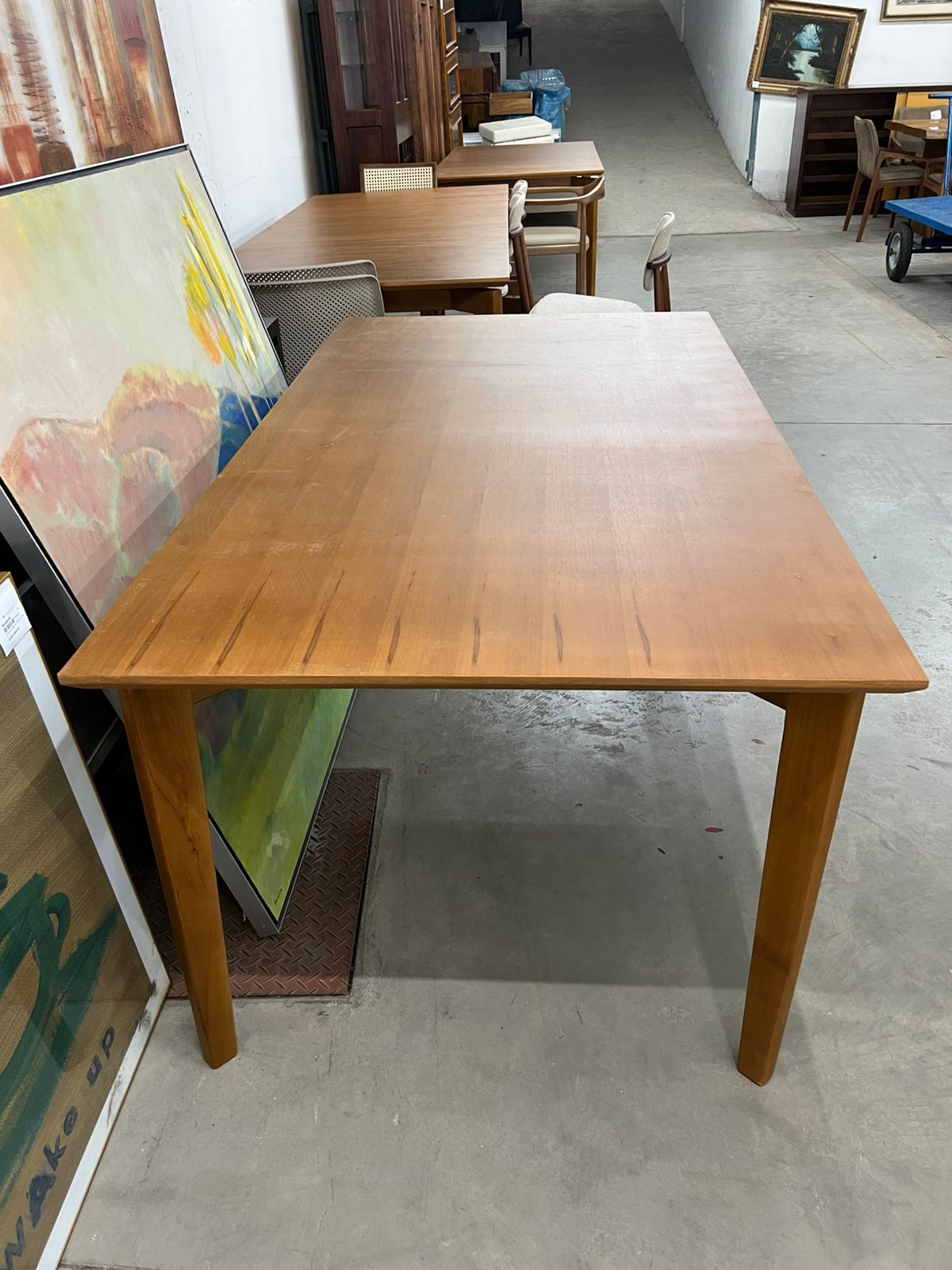 Mesa retangular 1,80 x 1,00 jequitiba