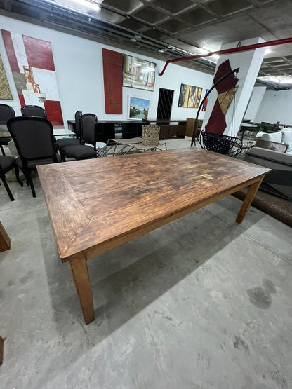 Mesa de madeira demolição