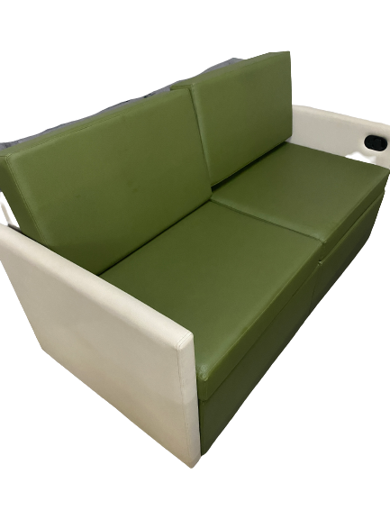 Sofá Retrátil Verde