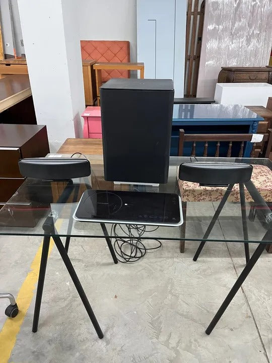 Aparelho de som Phillips + Subwoofer e 2 alto falantes