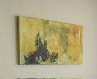Quadro amarelo Suzana Ponthic