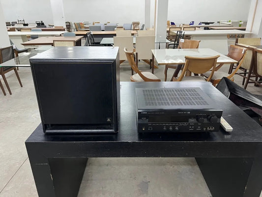 Receiver Yamaha + Subwoofer AR